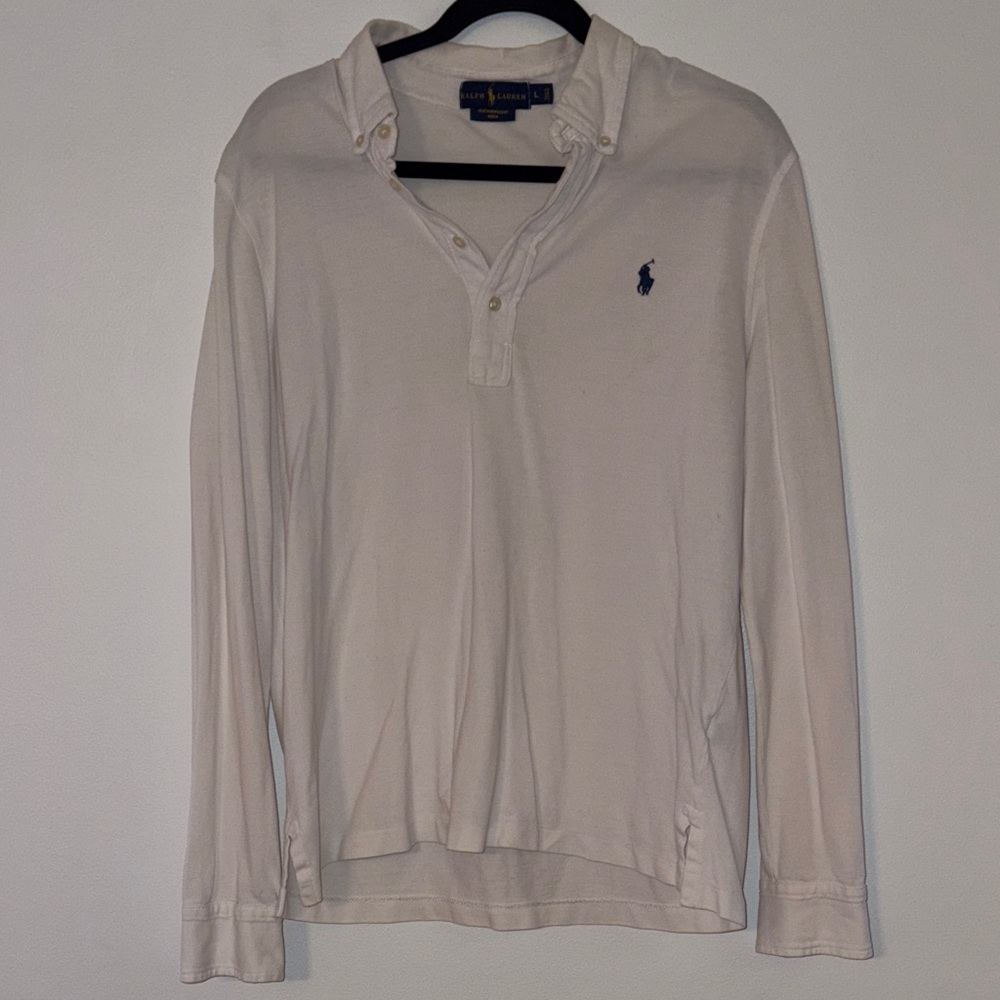 Ralph Lauren Off-White Long Sleeve Shirt
